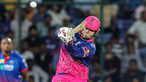 Vaibhav Sooryavanshi batting