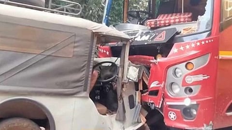 In a tragic road accident near the Kollur pilgrimage center in Karnataka