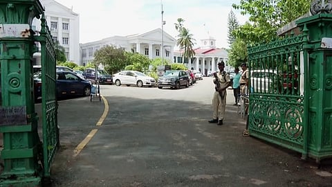 Secretariat North gate