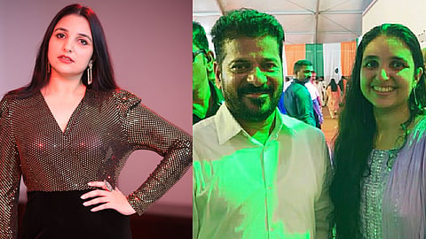 Rini Ann George, Revanth Reddy