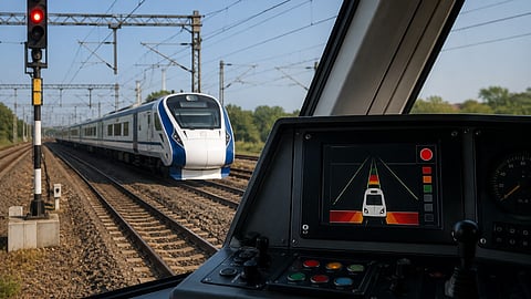 Kavach System protects Indian Railways