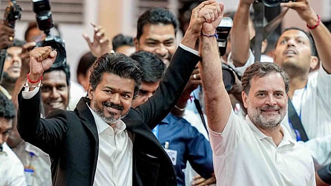 Vijay, Rahul Gandhi
