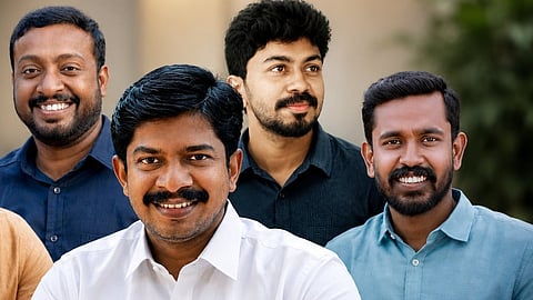 Youth congress leaders, O J Janeesh