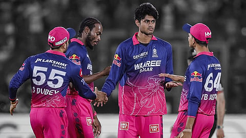 rajasthan royals players celebration