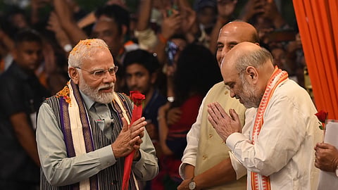 PM Modi - Amit Shah