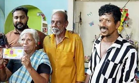 Lucky person found after hitting Vishu bumper