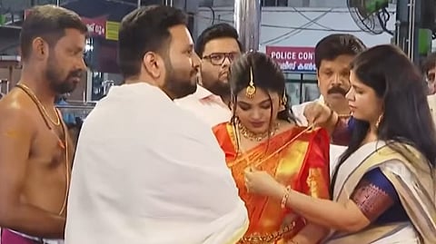 AP Anilkumar's son Dr. Arjun gets married
