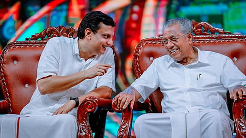 Muhammad Riyas Wishes Pinarayi Vijayan on His Birthday