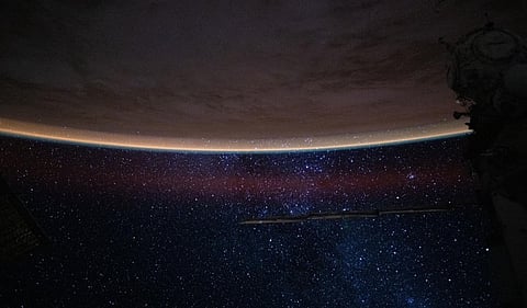 NASA Explains Why Earth Appears Glowing Orange 