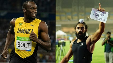 Gurindervir Singh,Usain Bolt