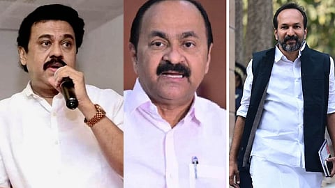 Vinayan, V D Satheesan,
P C Vishnunadh