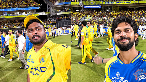 Ruturaj Gaikwad Sanju Samson selfi