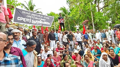 Pinarayi Protest