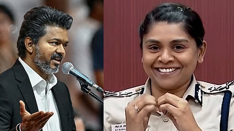 Vijay fires police officer who laughed at press conference? X sparks heated debate