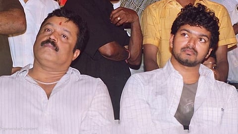 Suresh Gopi and Vijay