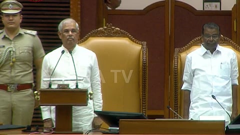 Governor Rajendra Arlekar in Assembly