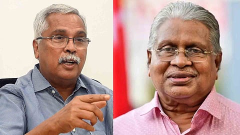 Binoy Viswam, TP Dasan