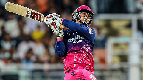 Vaibhav Sooryavanshi batting
