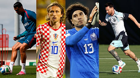 Ronaldo, messi, ochoa, Modric