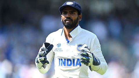 KS Bharat wicketkeeping