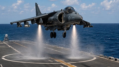 A still wonder in the sky; The US diamond weapon that shook Iraq to Venezuela; Harrier fighter jets bid farewell