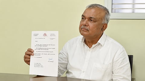 Ramalinga Reddy resigns 