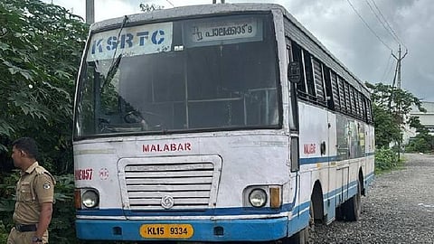 KSRTC bus stolen