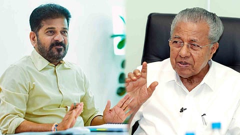 Revanth Reddy, Pinarayi Vijayan