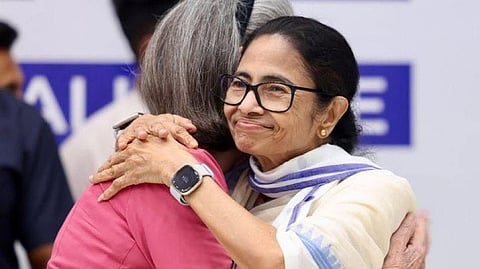 After Hug At INDIA Huddle, A Mamata Banerjee-Sonia Gandhi Meet At 10 Janpath