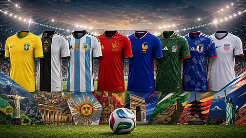 From Argentina's third title to samurai glory; The historical lessons hidden in jerseys