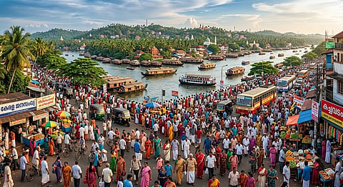kerala population