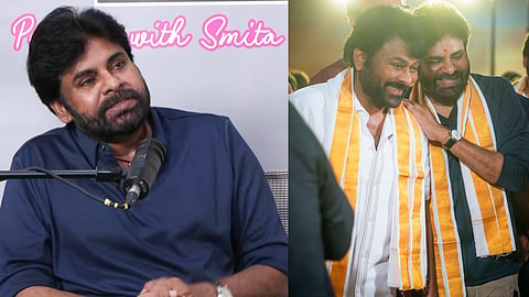 Pawan Kalyan, Chiranjeevi