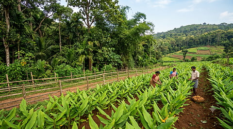 Turmeric to prevent wild animals