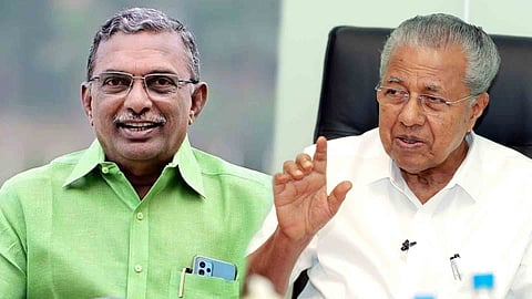 A Padmakumar, Pinarayi Vijayan