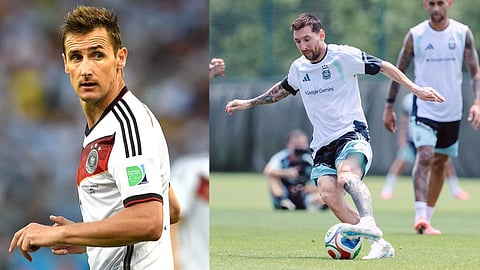 Miroslav Klose, Lionel Messi