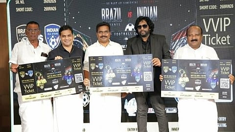 Brazilian legends to visit Kochi: Brazil Legends-Indian All Stars football match in September