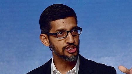 Google CEO Sundar Pichai 
