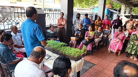 Flowers for Onam scheme