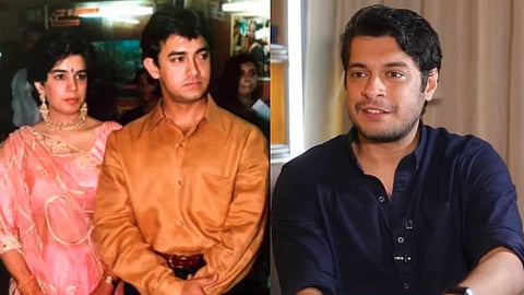 Reena Dutta and Aamir Khan, Junaid Khan 