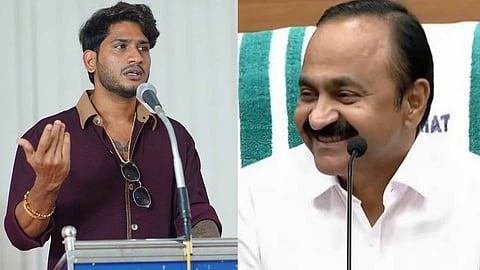 Akhil Marar, VD Satheesan