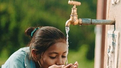Pipe water