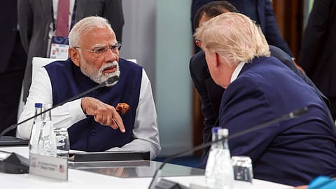 modi and trump at g7