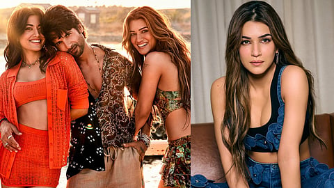 Kriti Sanon, Rashmika Mandanna and Shahid Kapoor