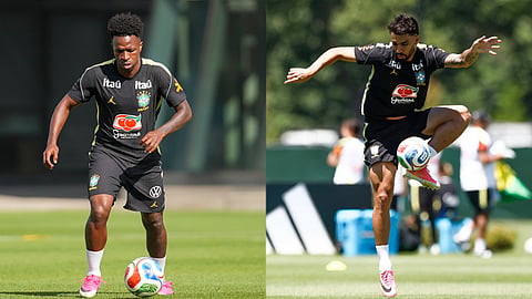 Brazil team training