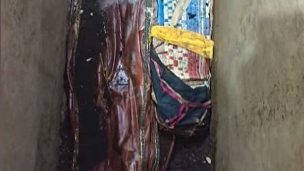 Police say there is no mystery behind the discovery of a body wrapped in a mat