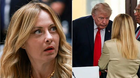 meloni trump