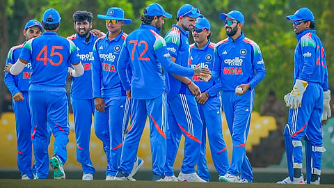 India A  clinch series