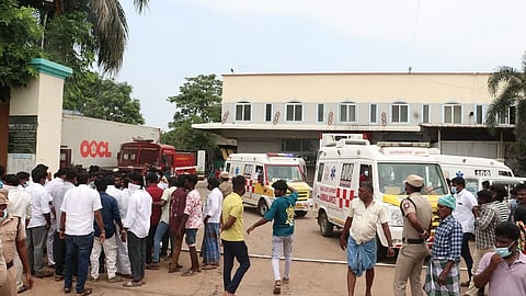 sevan dead, over 60 hospitalised following ammonia leak at seafood export unit near Periyapalayam