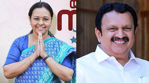 Former Health Minister Veena George responded sharply to Muralidharan's remarks