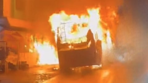 Bus Fire